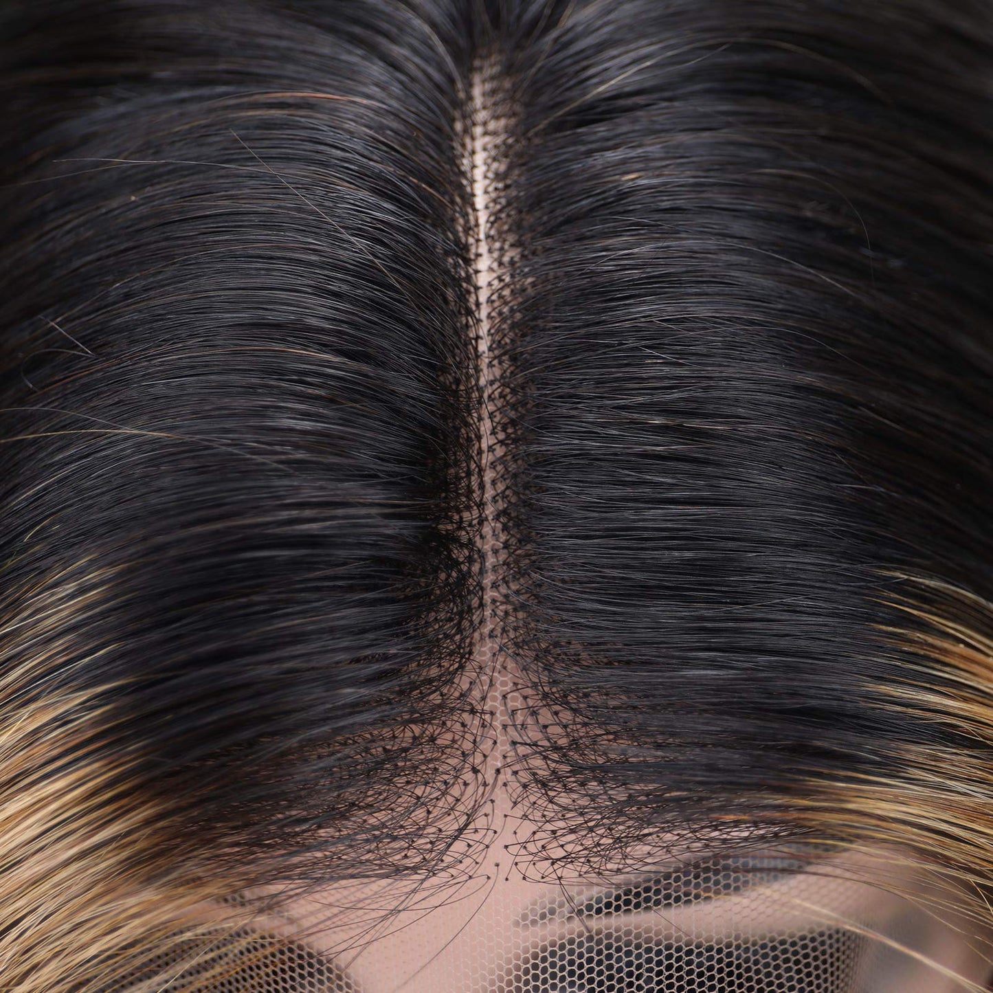 Ombre 3 Tones Color 1B/4/27 T Part Human Hair Lace Front Wigs - Estelle Wig