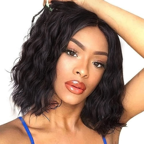 Short Body Wave Bob Cut 13x4 Lace Front Wig 150% Density Human Hair - Estelle Wig