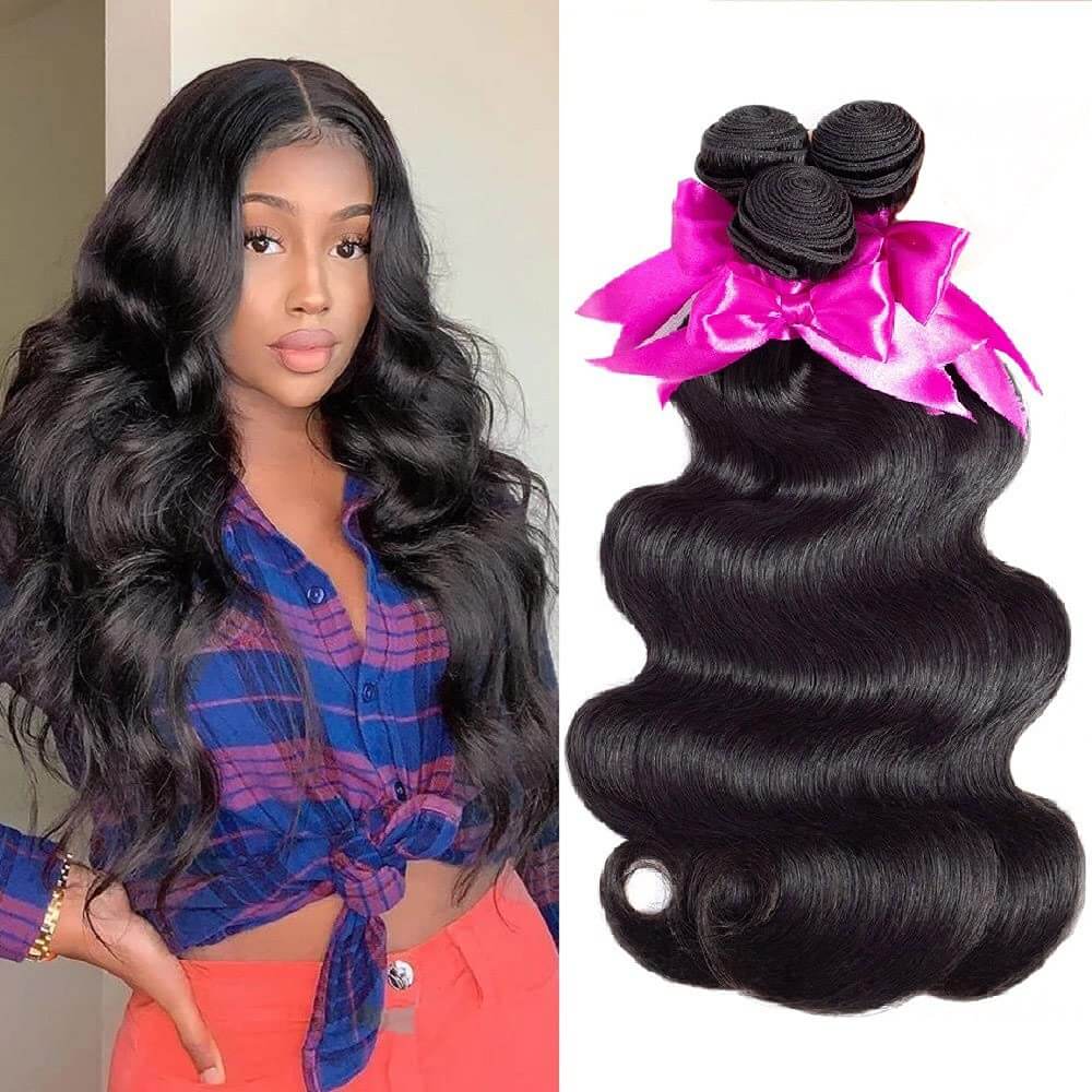 3 Bundles a lot 8A Grade Brazilian Body Wave Virgin Hair