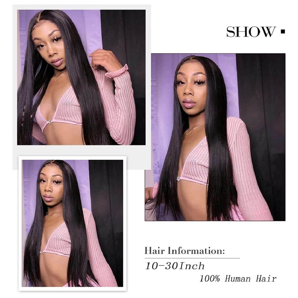 3 Bundles Straight Hair with 4x4 HD Lace Closure a Lot