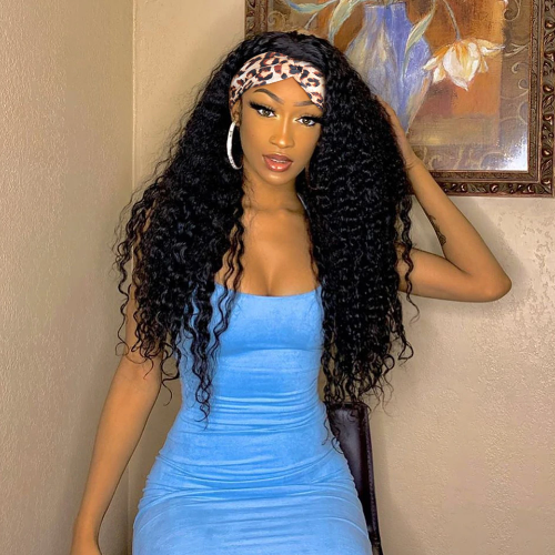 Headband wig Valentine's Day Sale Deep wave wig - Estelle Wig
