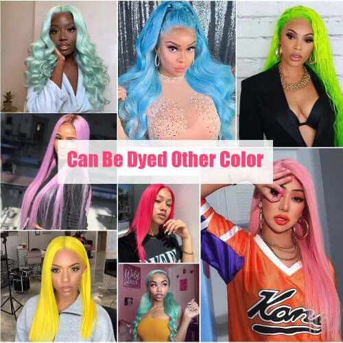 613 Blonde 13x4 Lace Front Wigs Human Hair Straight 150% Density - Estelle Wig