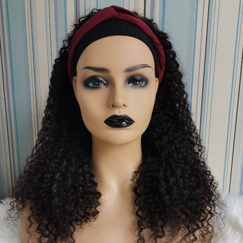 Headband Deep Curly Wigs - Estelle Wig