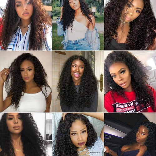 Afro Kinky Curly Invisiable Wig - Estelle Wig