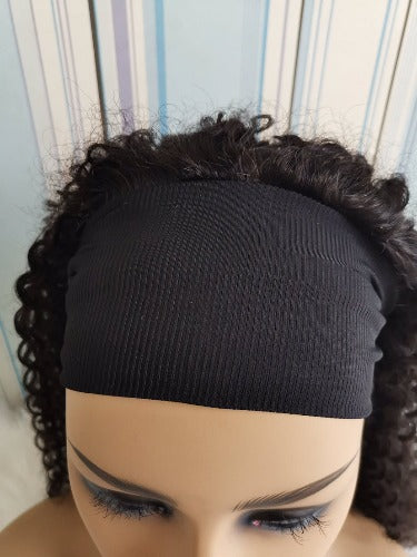 Headband Deep Curly Wigs - Estelle Wig