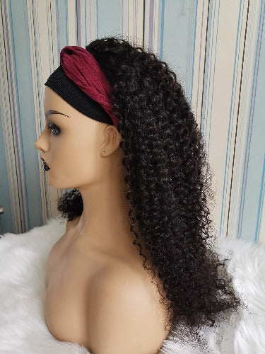 Headband Deep Curly Wigs - Estelle Wig