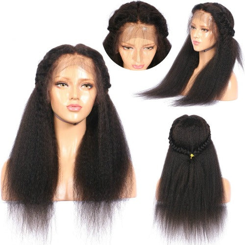 Kinky Straight Lace Front Wig - Estelle Wig