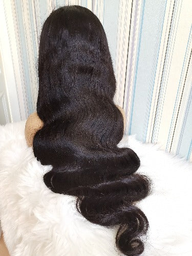 Customized Long Length 13x6 HD Lace Front Wig Body wave - Estelle Wig