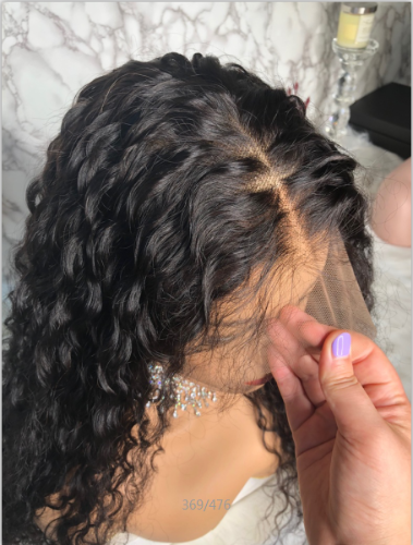 150% Density Lace Front 360 Wig Deep Curly Wigs - Estelle Wig
