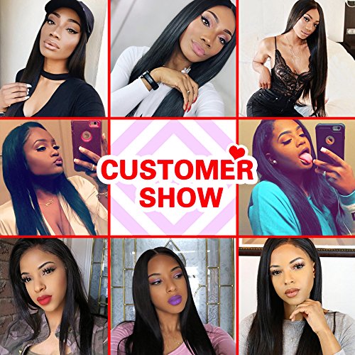 3 Bundles a Lot 8A Grade Brazilian Straight Virgin Hair - Estelle Wig