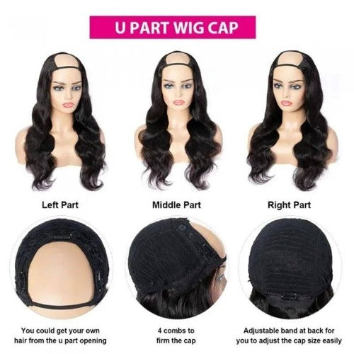 U-part Wig Body wave Valentine's Day SALE - Estelle Wig