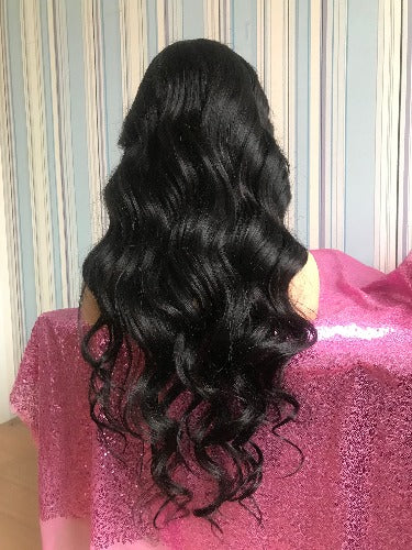 Transparent Lace Frontal wig Loose Body wave - Estelle Wig