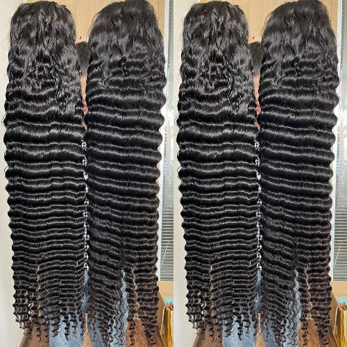 5x5 HD Lace Closure wig Deep Wave - Estelle Wig