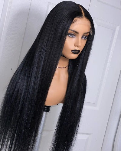 13x4 Breathable Transparent Lace Front Wig Straight Hair - Estelle Wig
