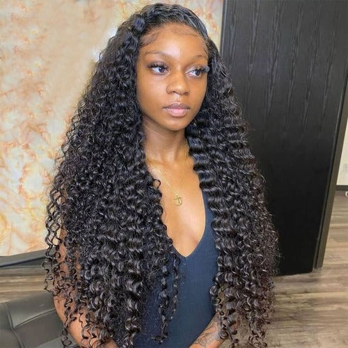 5x5 HD Lace Closure wig Deep Wave - Estelle Wig