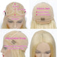 16 Inch 613 Blonde Straight 13x4x0.5 T Part Lace Front Wigs Human Hair ONLY 1 Piece - Estelle Wig