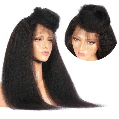 Kinky Straight Lace Front Wig - Estelle Wig
