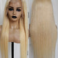 Transparent 13x4 Lace Frontal Wig 613 Color Long Straight Hair - Estelle Wig