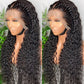 Deep Curly Transparent  13x4 Lace Frontal  Wig - Estelle Wig
