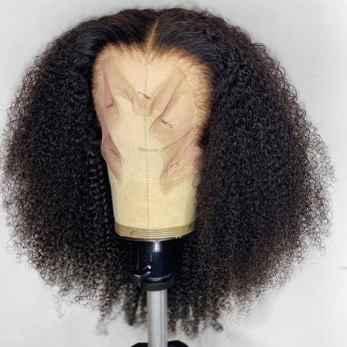 Transparent Lace Frontal Wig  Afro Kinky Curly - Estelle Wig